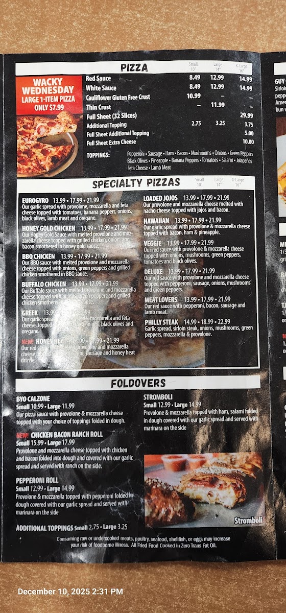Menu Eurogyro-4