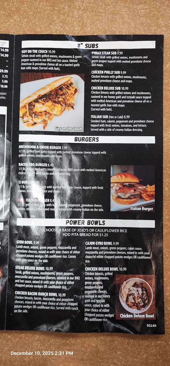 Menu Eurogyro-5